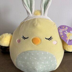 Squishmallow Aimee Easter Edition Chick Bunny